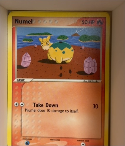 2006 Pokémon EX Crystal Guardians #59 Numel — front