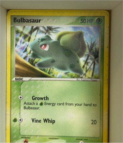 2006 Pokemon EX Crystal Guardians #46 Bulbasaur — front