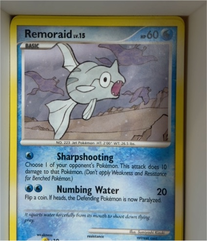 2007 Mysterious Treasures #95 Remoraid — front