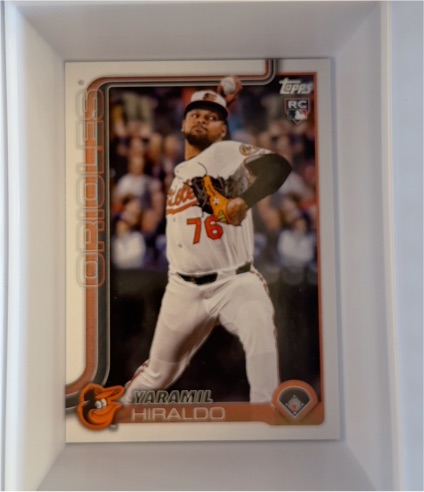 2025 Topps Update #US210 Yaramil Hiraldo — front