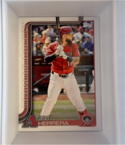 2025 Topps Update Series #US272 Jose Herrera — front