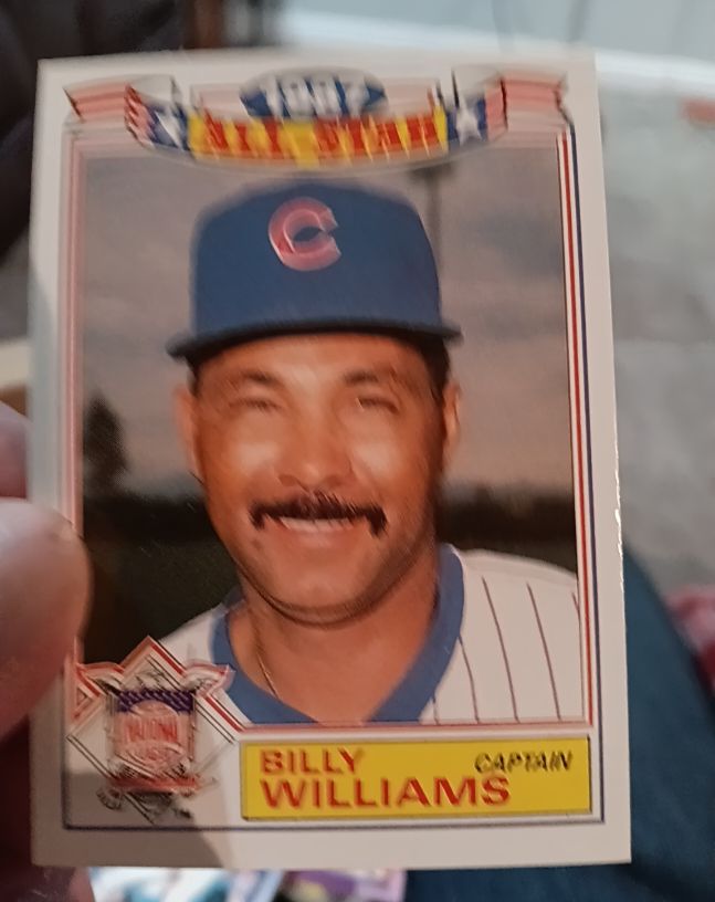 1988 Topps #22 Billy Williams — front