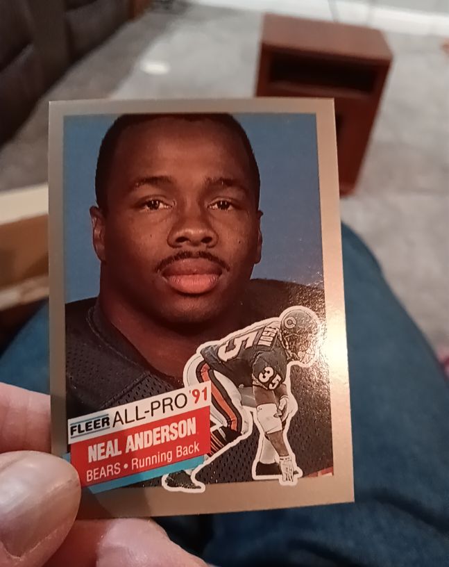1991 Fleer All-Pro #11 Neal Anderson — front