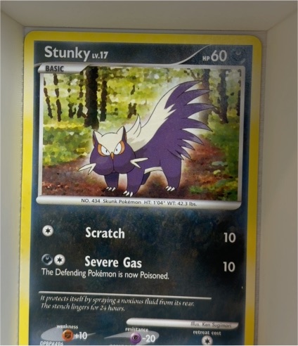 2007 Pokemon Diamond & Pearl #102 Stunky — front