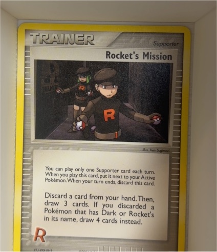 2004 EX Team Rocket Returns #88 Rocket's Mission — front