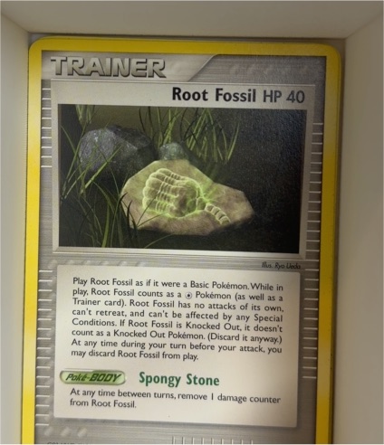 2006 Pokémon EX Legend Maker #80 Root Fossil — front