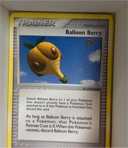 2003 Pokemon EX Dragon #82 Balloon Berry — front