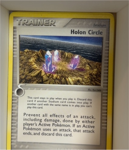 2006 Pokemon EX Crystal Guardians #79 Holon Circle — front