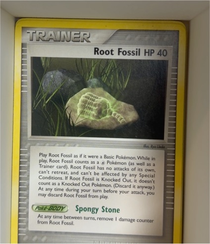 2006 Pokemon EX Legend Maker #80 Root Fossil — front