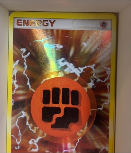 2006 Pokemon EX Holon Phantoms #110 Fighting Energy — front