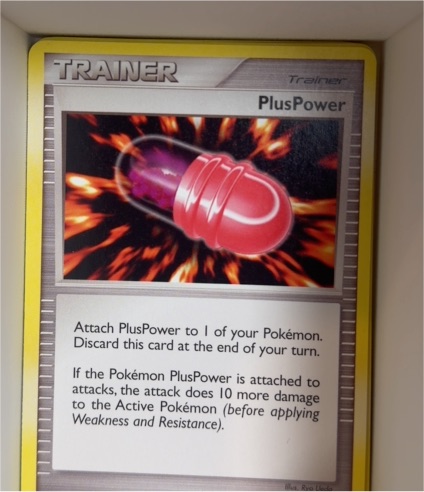 2007 Pokémon Diamond & Pearl #109 PlusPower — front