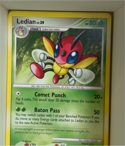 2008 Pokémon Legends Awakened #60 Ledian — front