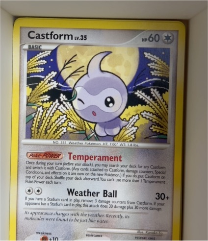 2008 Pokémon Legends Awakened #48 Castform — front