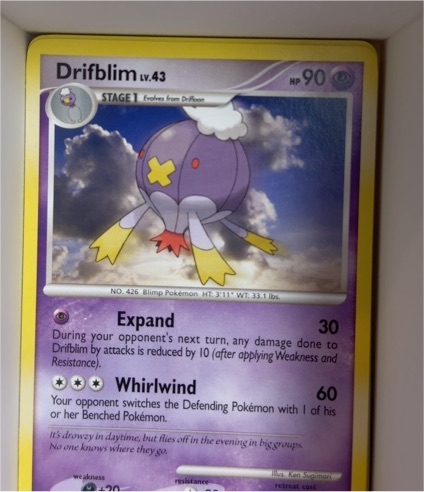 2008 Pokémon Legends Awakened #53 Drifblim — front