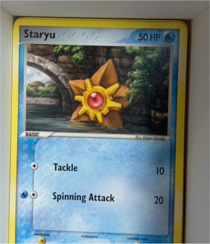 2005 Pokemon EX Delta Species #84 Staryu — front