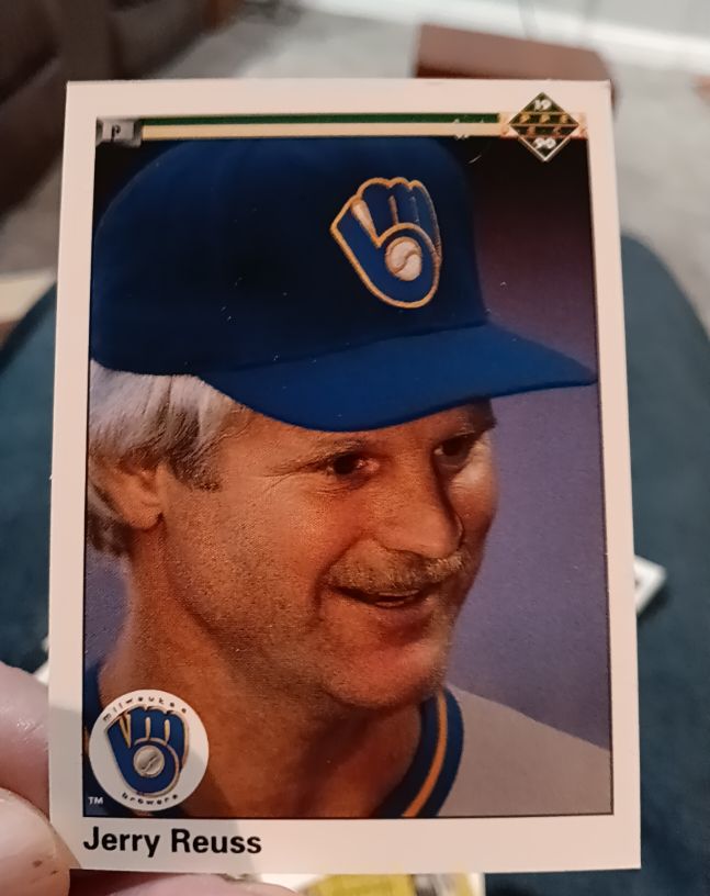 1990 Upper Deck #96 Jerry Reuss — front