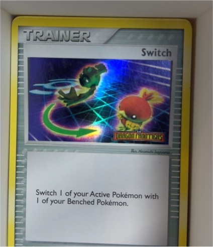 2006 Pokemon EX Dragon Frontiers #83 Switch — front