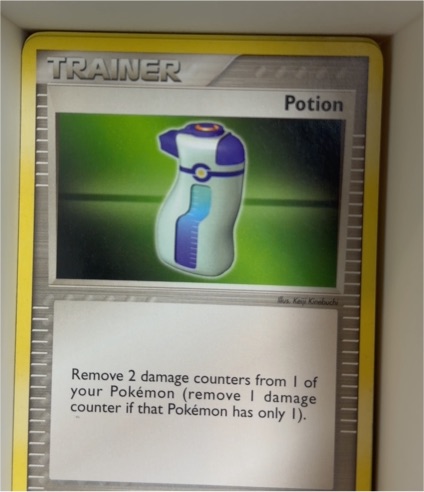 2003 Pokemon EX Ruby and Sapphire #91 Potion — front
