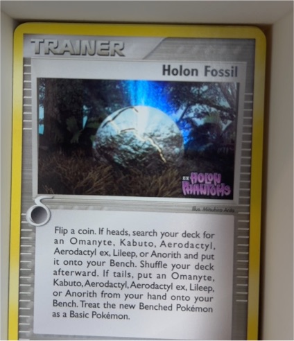 2006 EX Holon Phantoms #86 Holon Fossil — front