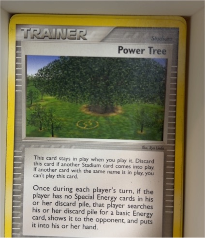 2006 Pokemon EX Legend Maker #76 Power Tree — front