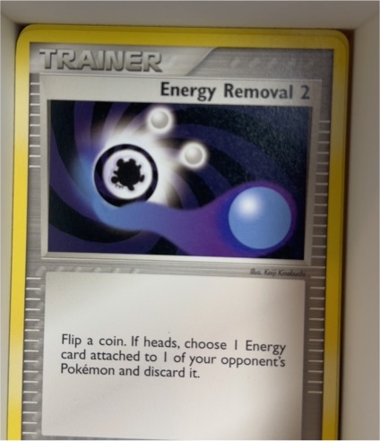 2003 Pokemon EX Ruby and Sapphire #80 Energy Removal 2 — front
