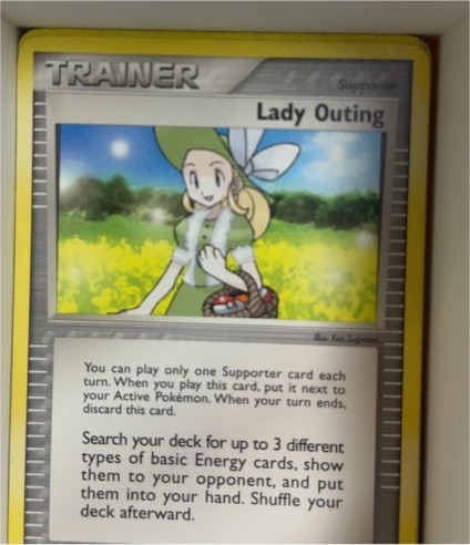 2003 Pokemon EX Ruby & Sapphire #83 Lady Outing — front