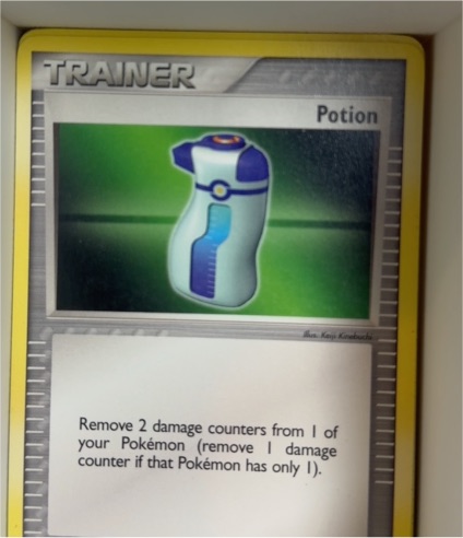 2003 Pokemon EX Ruby & Sapphire #91 Potion — front