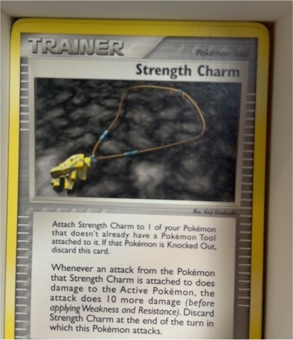 2005 EX Deoxys #92 Strength Charm — front
