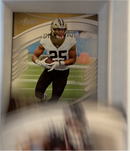 2025 Panini Absolute #15 Chuba Hubbard — front