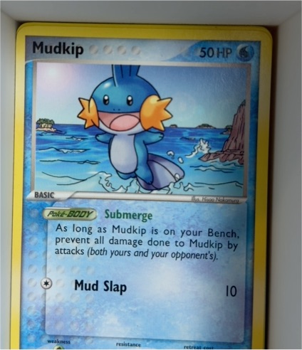 2006 Pokemon EX Crystal Guardians #57 Mudkip — front