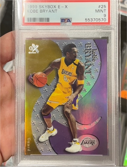 1999 Skybox E-X #25 Kobe Bryant — front