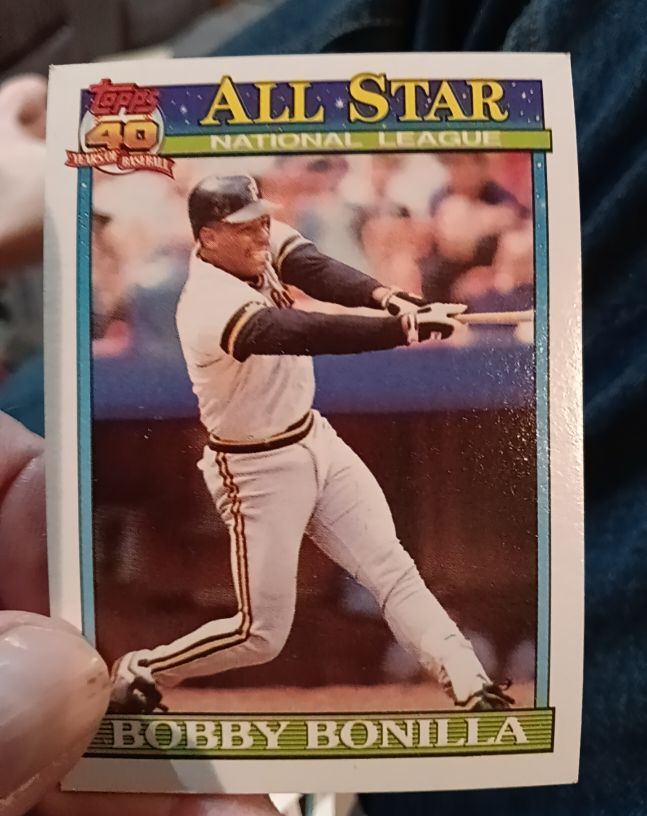 1991 Topps #403 Bobby Bonilla — front