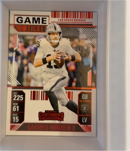 2024 Panini Contenders Season Ticket #53 Gardner Minshew II — front