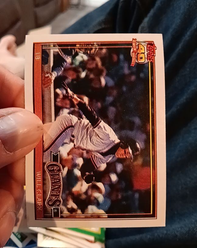 1991 Topps #158 Jose Uribe — front