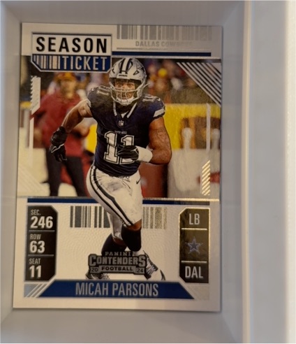 2024 Panini Contenders #27 Micah Parsons — front