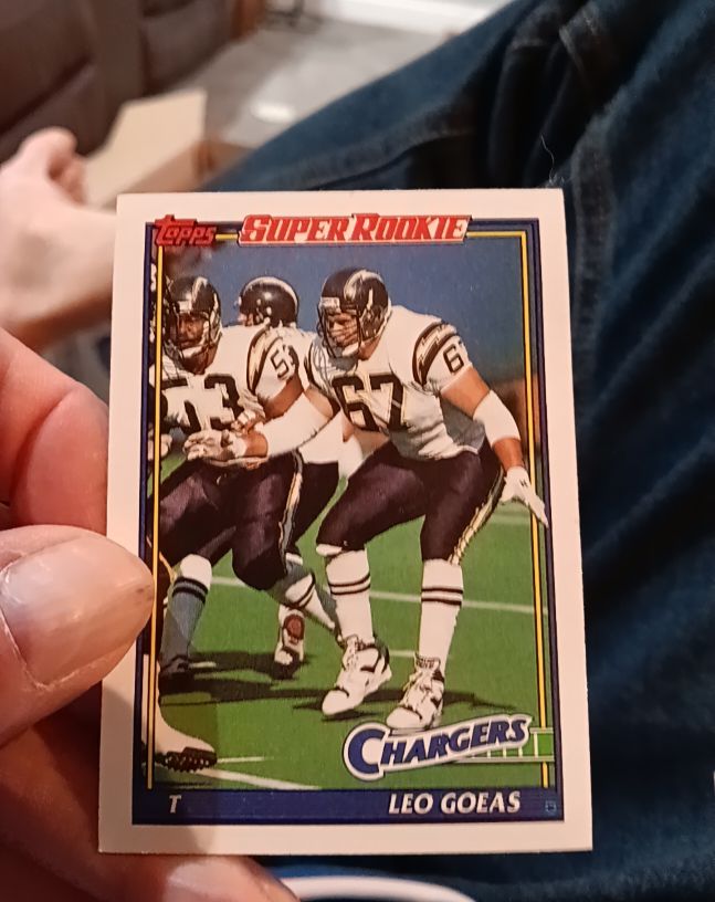 1991 Topps #426 Leo Goeas — front