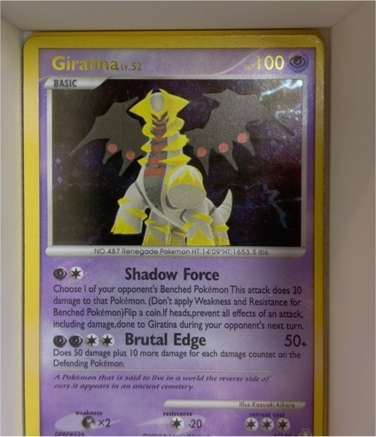 2009 Pokemon Giratina Lv. 4/146 Legends Awakened — front