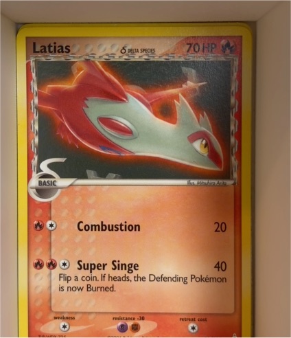 2006 Pokemon EX Holon Phantoms #21 Latias Delta Species — front