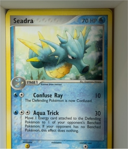 2004 Pokemon EX Team Rocket Returns #48 Seadra — front