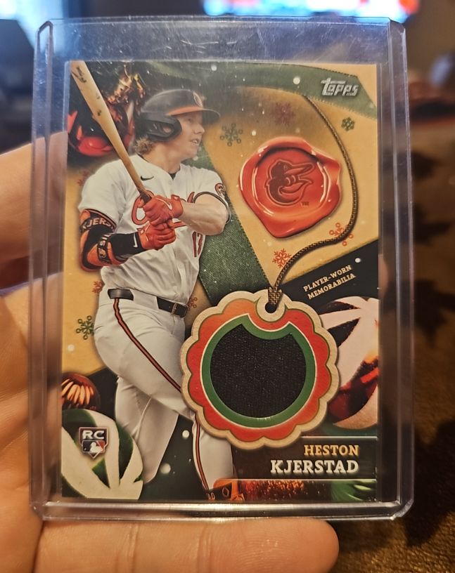 2024 Topps Holiday #RC-HK Heston Kjerstad — front