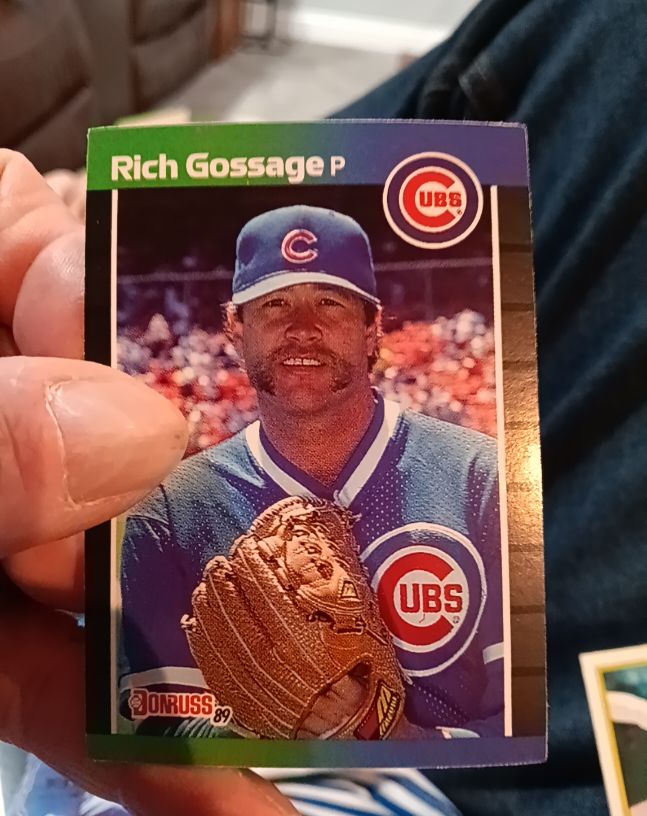 1989 Donruss #158 Rich Gossage — front