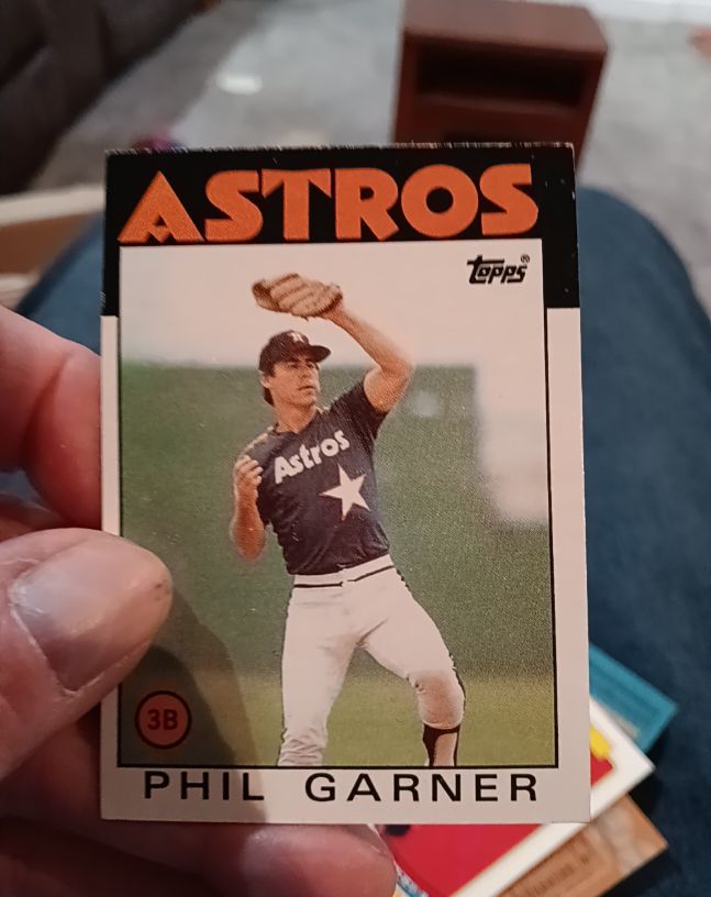 1986 Topps #83 Phil Garner — front