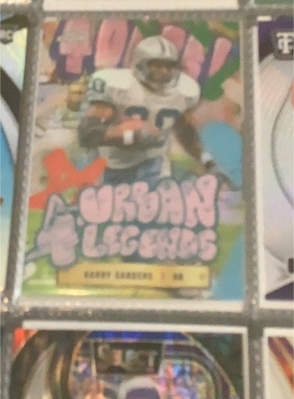 2024 Topps Chrome Urban Legends #UL-3 Barry Sanders — front