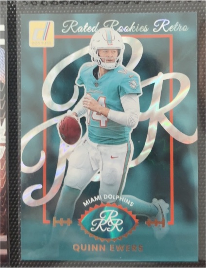 2025 Donruss Rated Rookies Retro #13 Quinn Ewers — front