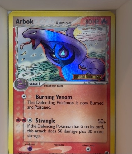 2006 EX Dragon Frontiers #13 Arbok — front