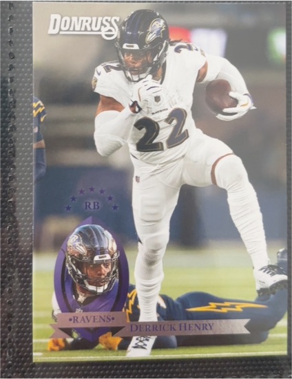 2025 Donruss #6 Derrick Henry Retro 1995 — front