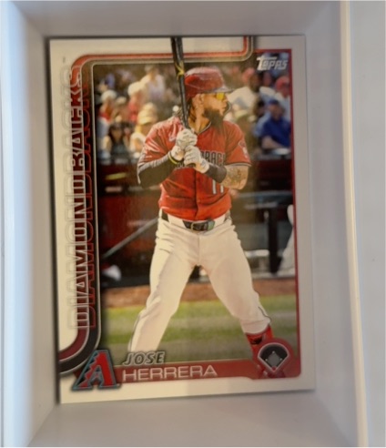 2025 Topps Update Series #US272 Jose Herrera — front