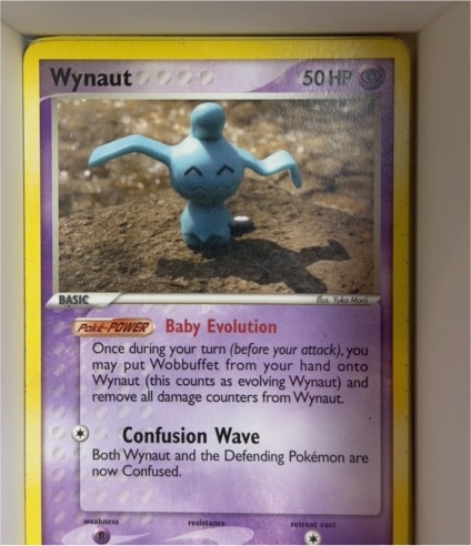 2006 Pokemon EX Legend Maker #71 Wynaut — front