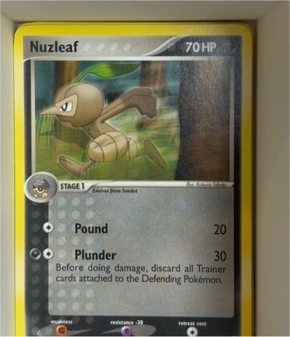 2006 Pokemon EX Legend Maker #41 Nuzleaf — front