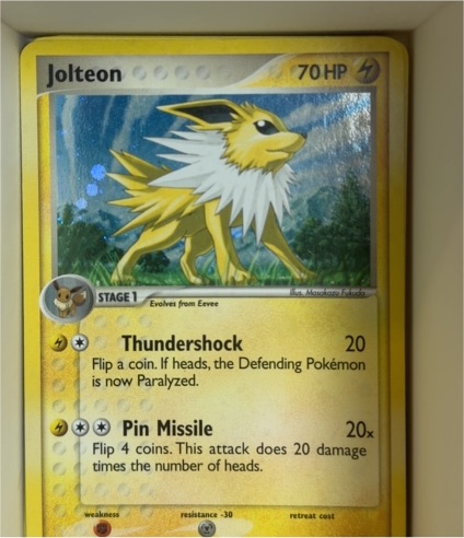 2006 Pokemon POP Series 3 #3 Jolteon — front